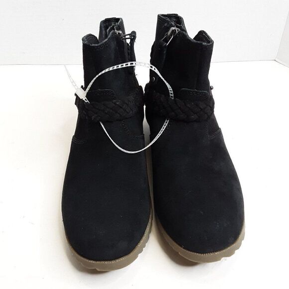 Teva Women's 6M Black Leather Ankle Boot - Picture 2 of 10